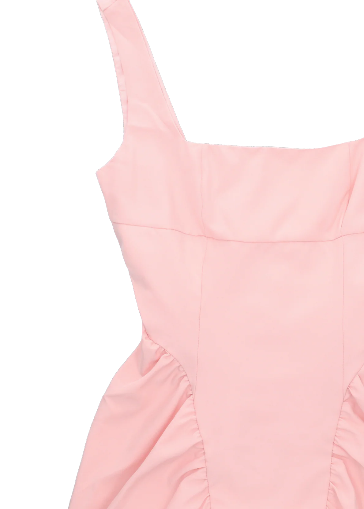 GABRIELLE - vestito mini rosa con gonna ampia con scollo posteriore e fiocco - Image 5